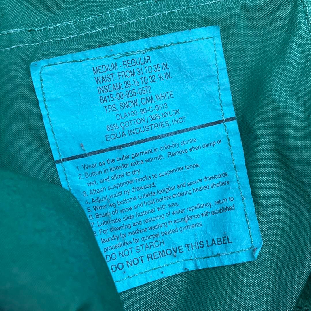 FIFTH GENERAL STORE M-R スノーカモパンツ 後染め ポケ付