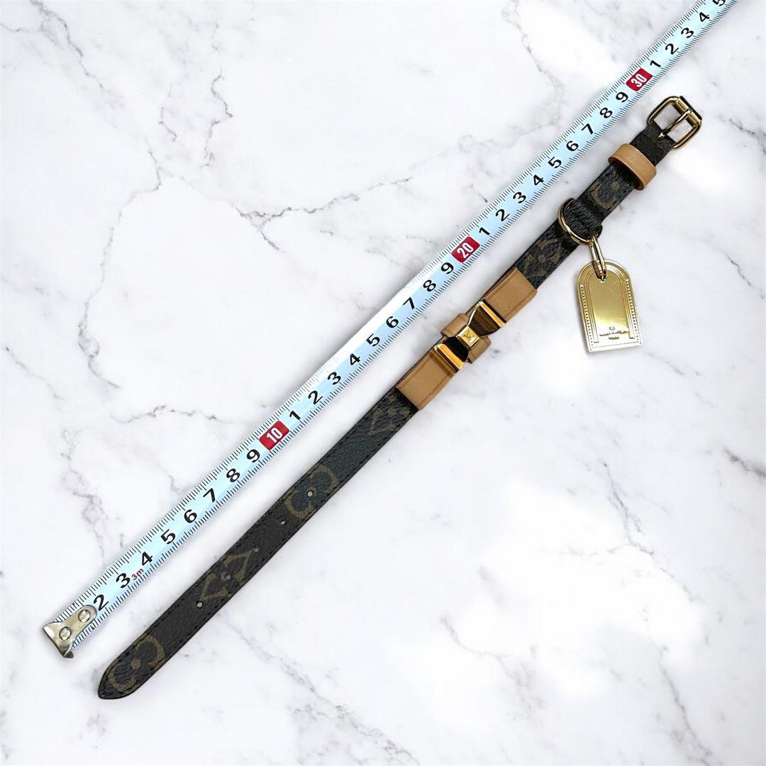 【試着のみ】LOUIS VUITTON ルイ・ヴィトン　リボン　首輪