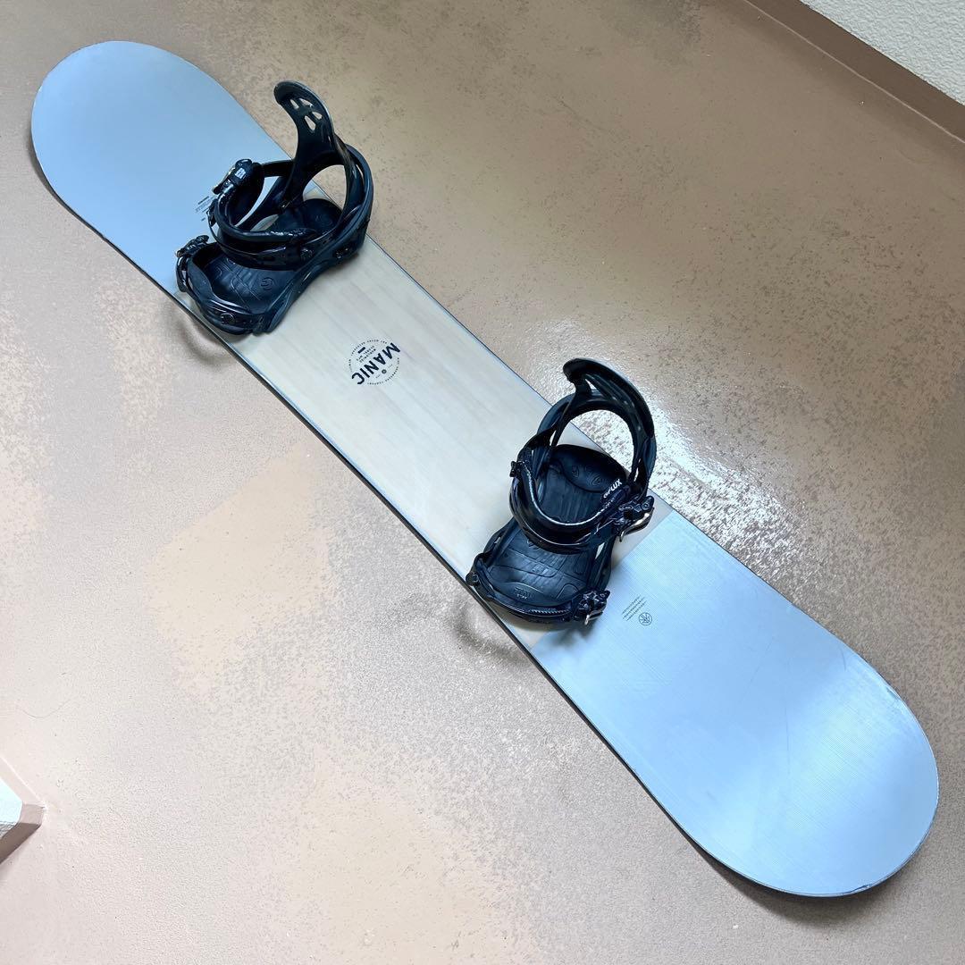 初中級者に！スムース＆タフ！ RIDE MANIC 155 フラットロッカー ！