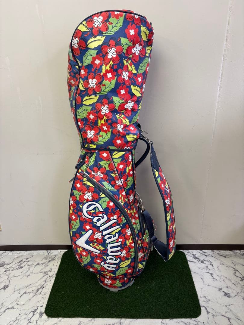 Callaway キャディバッグ 花柄 高級感 デザイン性◎ おしゃれ