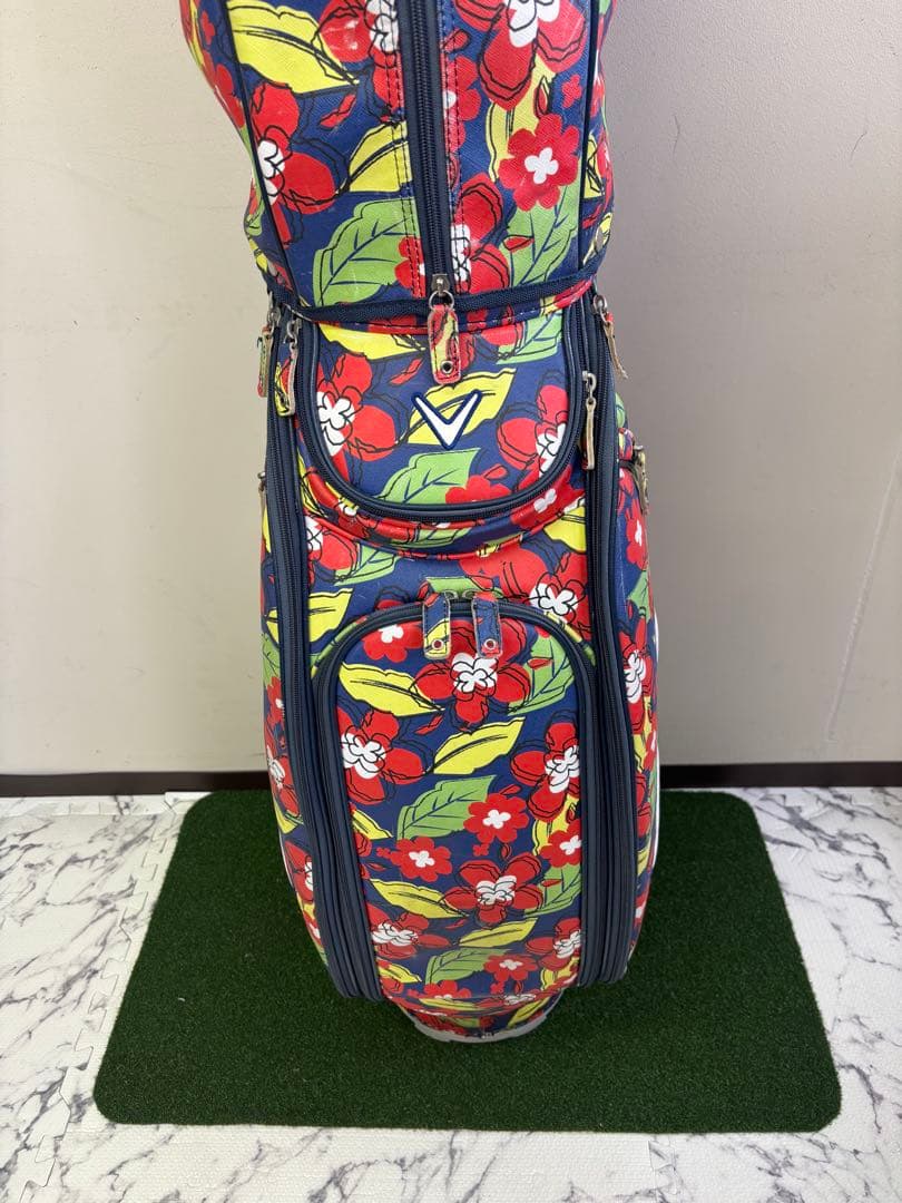 Callaway キャディバッグ 花柄 高級感 デザイン性◎ おしゃれ