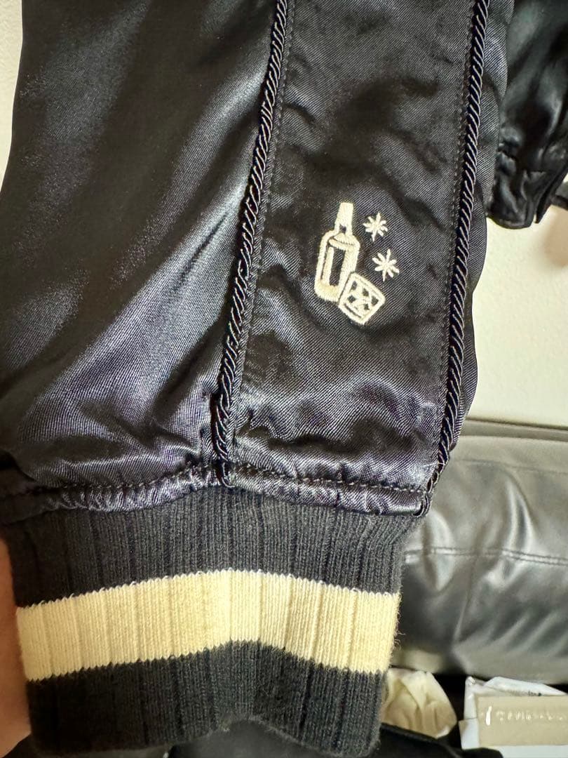 ヒステリックグラマー スカジャン 刺繍　野口強