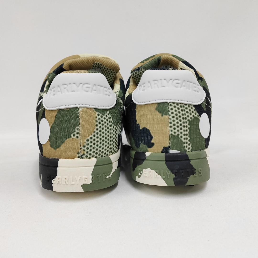 ○★新品 未使用 PEARLY GATES ローカット ゴルフシューズ ドット