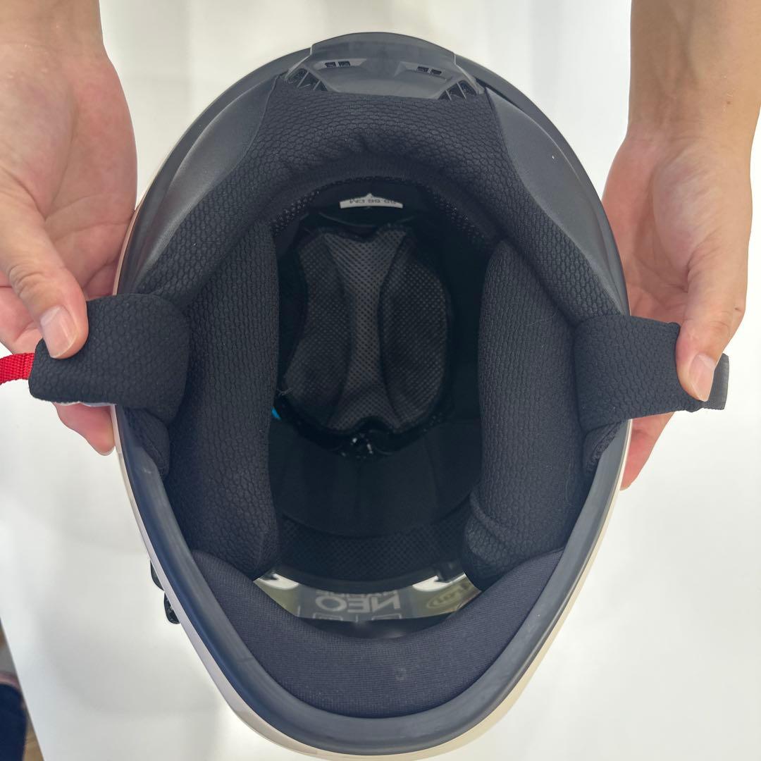 【匿名配送】Arai アライ　ヘルメット　ラパイドネオ55-56 アイボリー