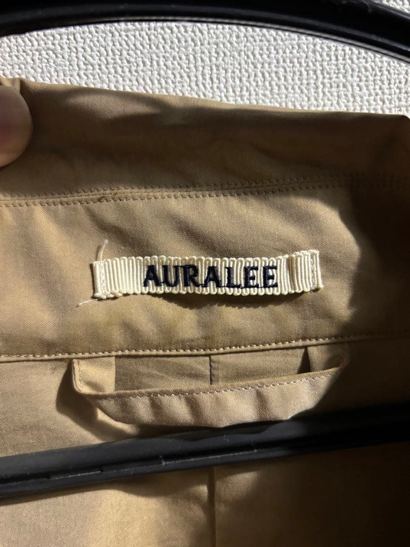 auralee 18ss ステンカラーコート オーラリー