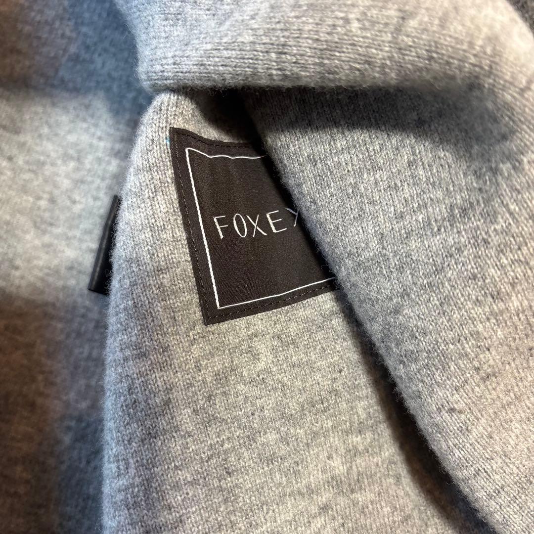 【極美品】FOXEY フォクシーブティック　コート　ウール　ルネ　ロロピアーナ