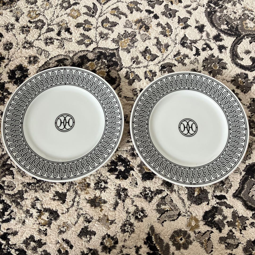 エルメス　Hデコ　22.5cm デザートプレート　①