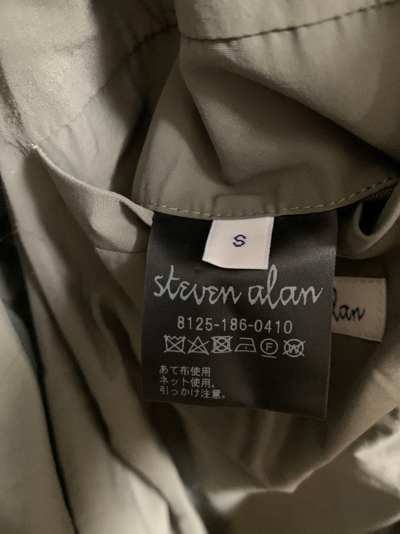 スティーブンアラン ステンカラーコート