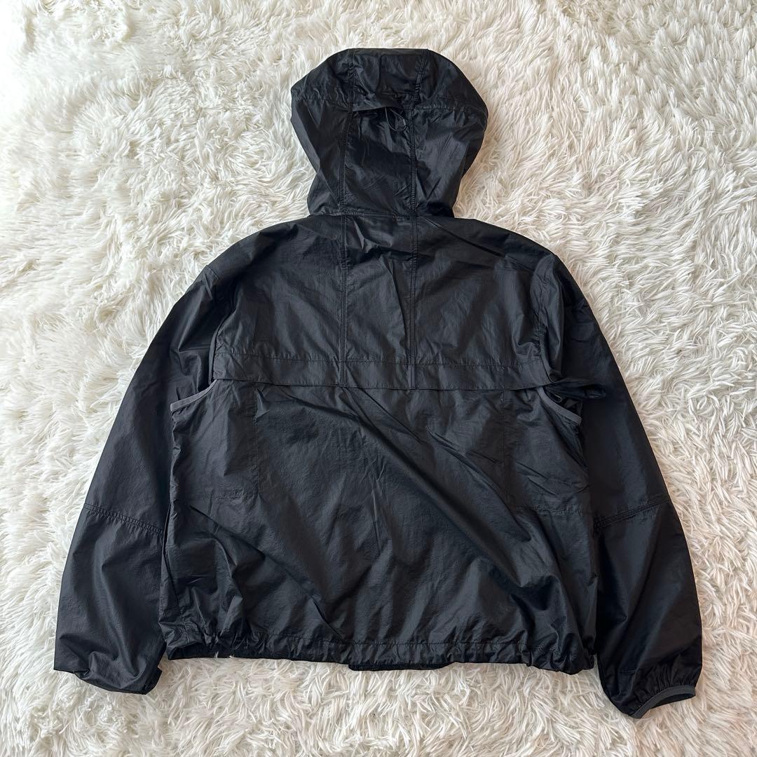 NIKE ACG ナイロンパーカー マウンテンパーカー ブラック M 刺繍ロゴ