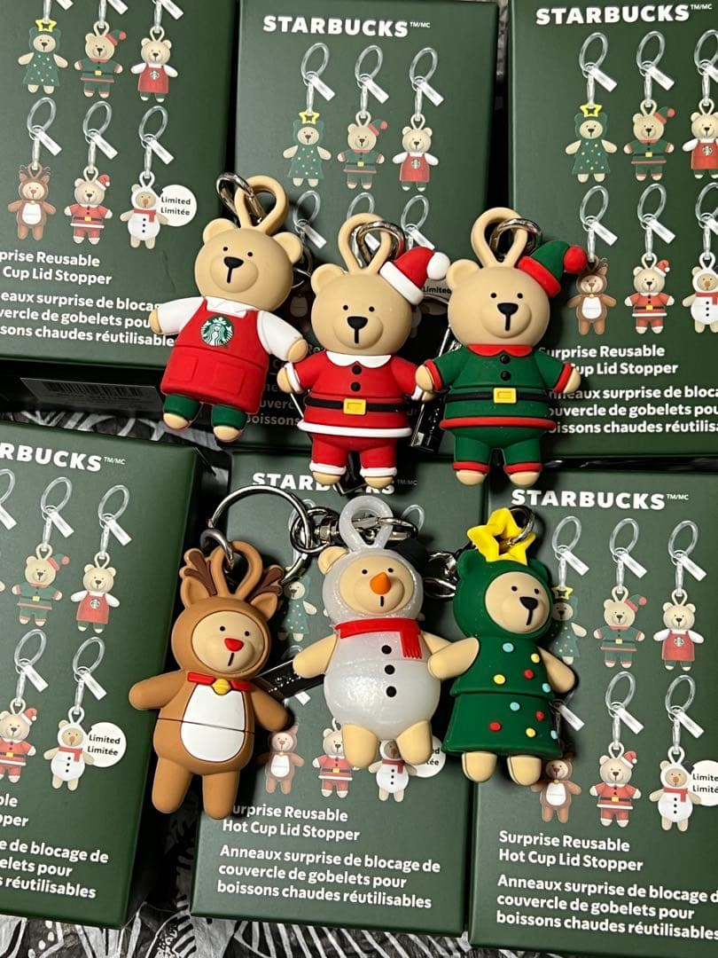 激レア　アメリカ限定　スターバックス　ストッパー　ベアリスタ　キーチェーン