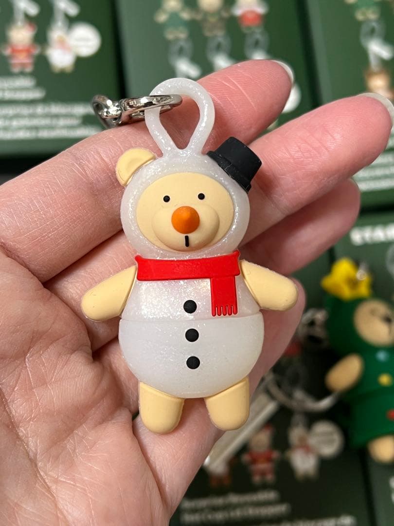 激レア　アメリカ限定　スターバックス　ストッパー　ベアリスタ　キーチェーン