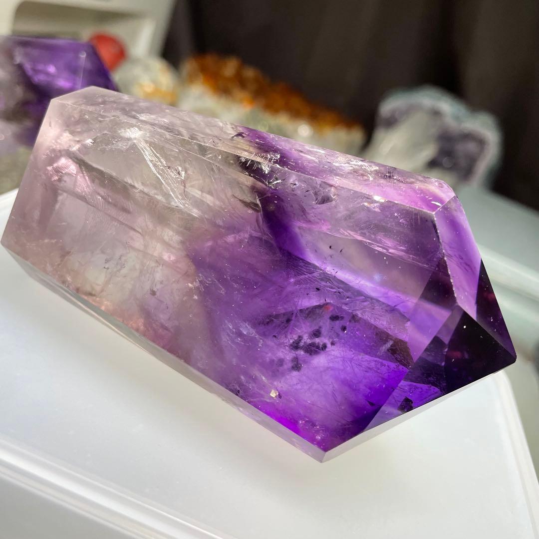 スーパーセール☆ロマネサイト入り☆大きめ☆アメジストポイント