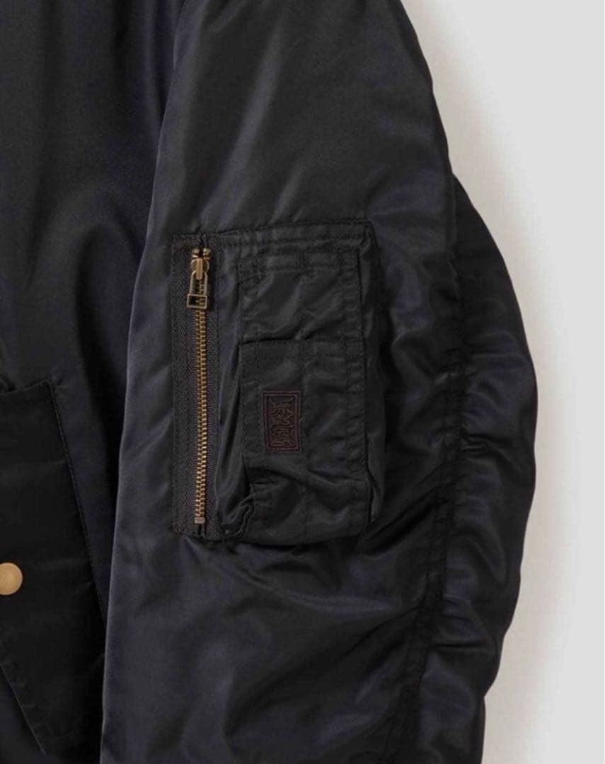 グラニフ　石黒亜矢子　MA-1 ジャケット　Mサイズ　猫舌茸　フライトジャケット