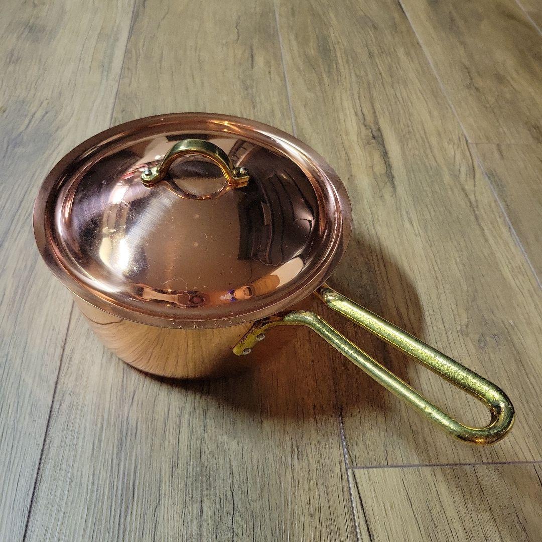 ト*リ様 純銅製片手鍋　新光金属