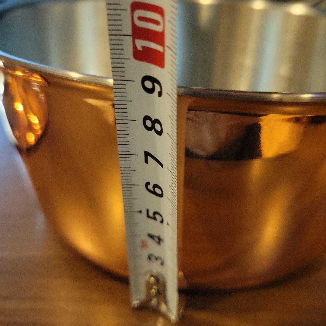 ト*リ様 純銅製片手鍋　新光金属