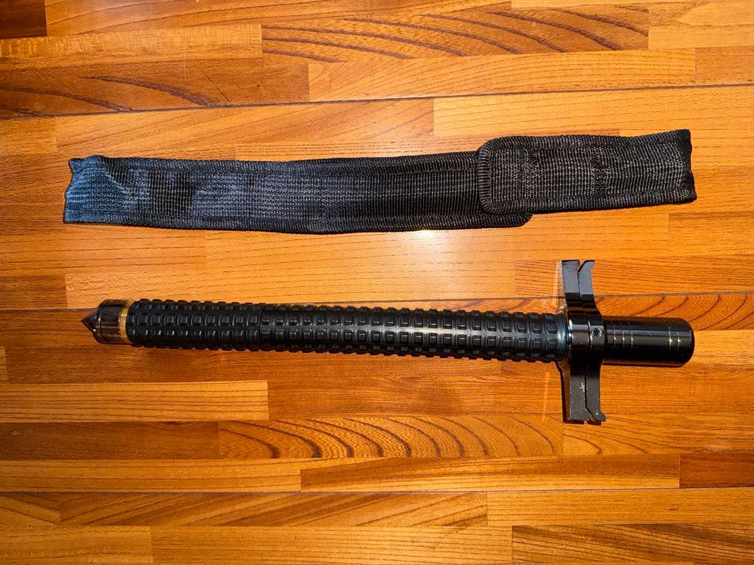 警察グッズ　回転十字鍔用　ロング警棒ケース