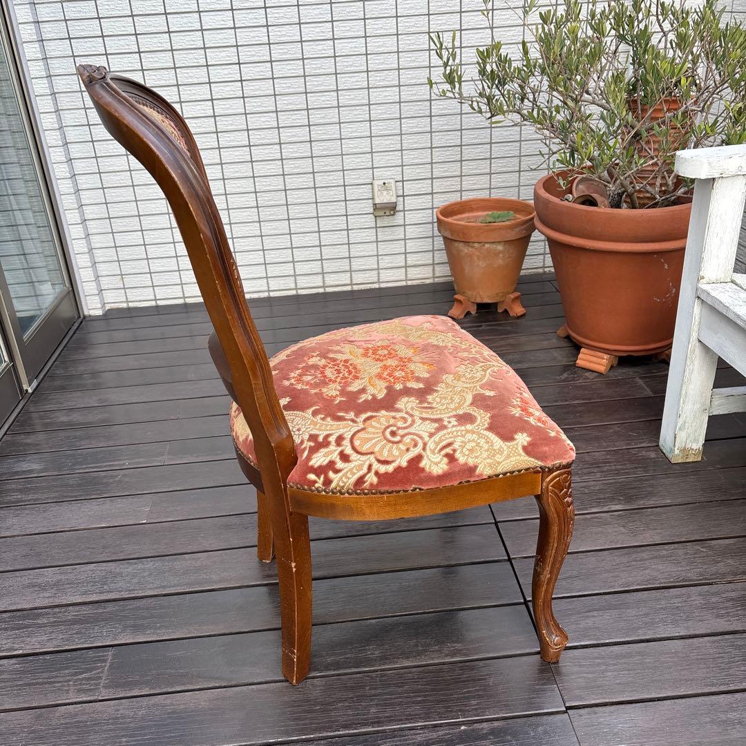 イタリー製　チェア　椅子　検　アンティーク