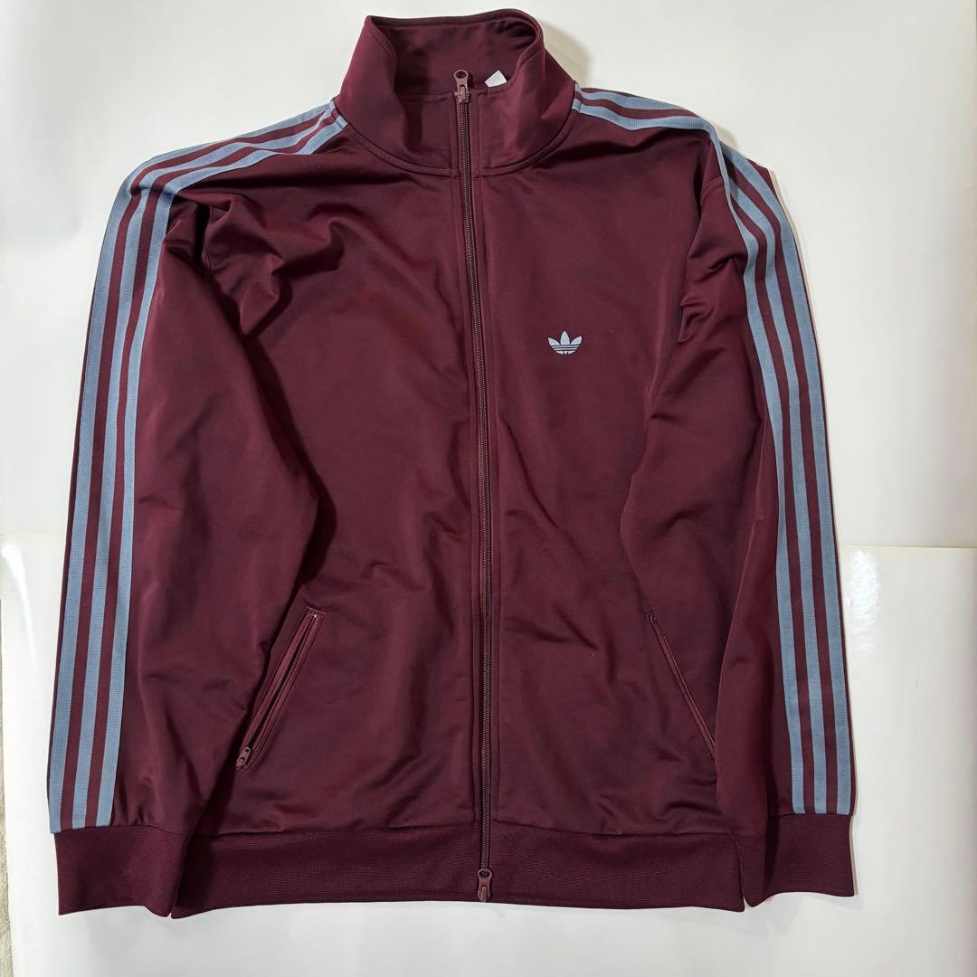 adidas バーガンディ トラックジャケット ジャージ ベッケンバウアー