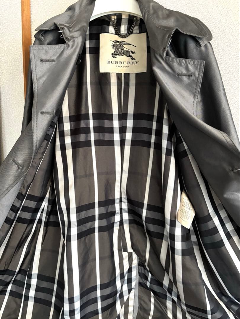美品　BURBERRY LONDON 希少　トレンチコート　レディース