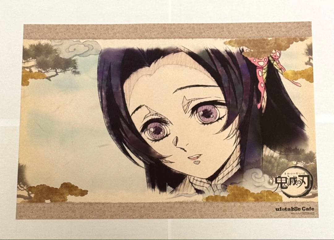 鬼滅の刃 胡蝶しのぶ 胡蝶カナエ ランチョンマット ufotable ダイニング