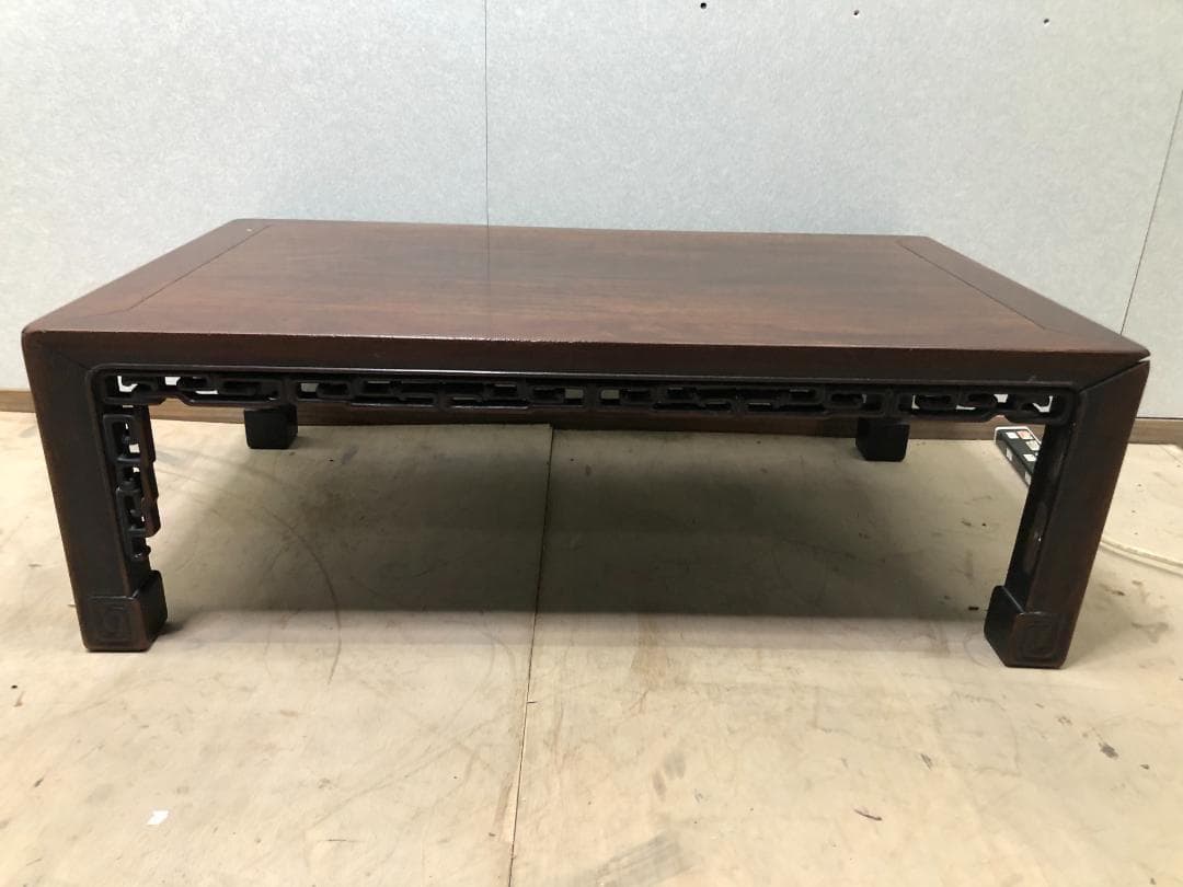 昭和レトロ 銘木 欅 木製座卓 ちゃぶ台 センターテーブル 古家具 古民家