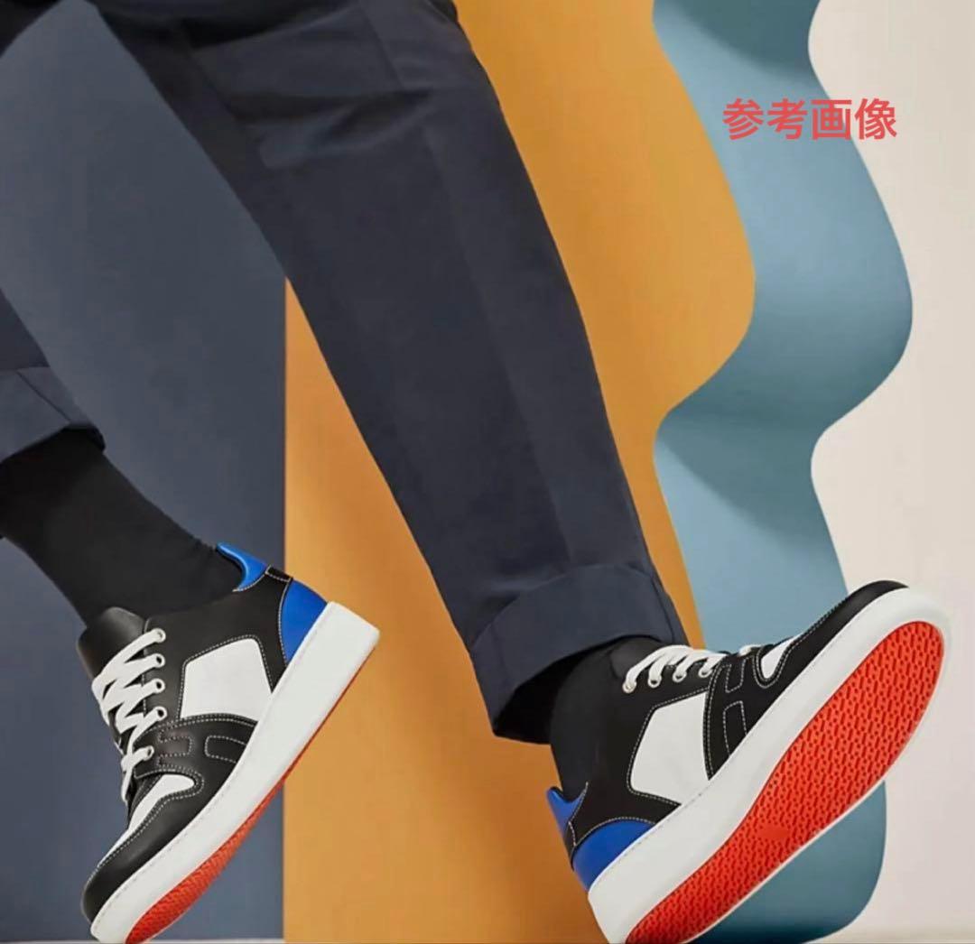 ☆HERMES エルメス ☆メンズ スニーカー 40 オールレザー
