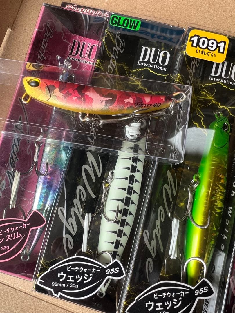 DUO ビーチウォーカー　ウェッジ アクシオンスリム　フリッパー　サーフ感謝祭