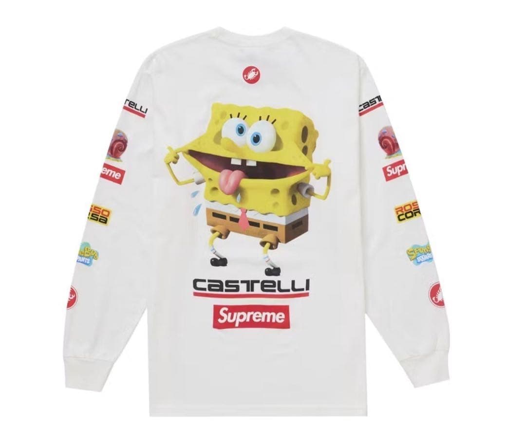 トップス Supreme x SpongeBob L/S Tee \