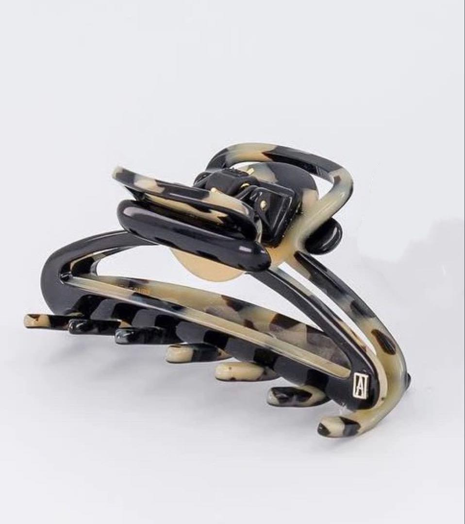 【新品未開封】アレクサンドル ドゥ パリ クリップ ブラウン べっ甲柄M