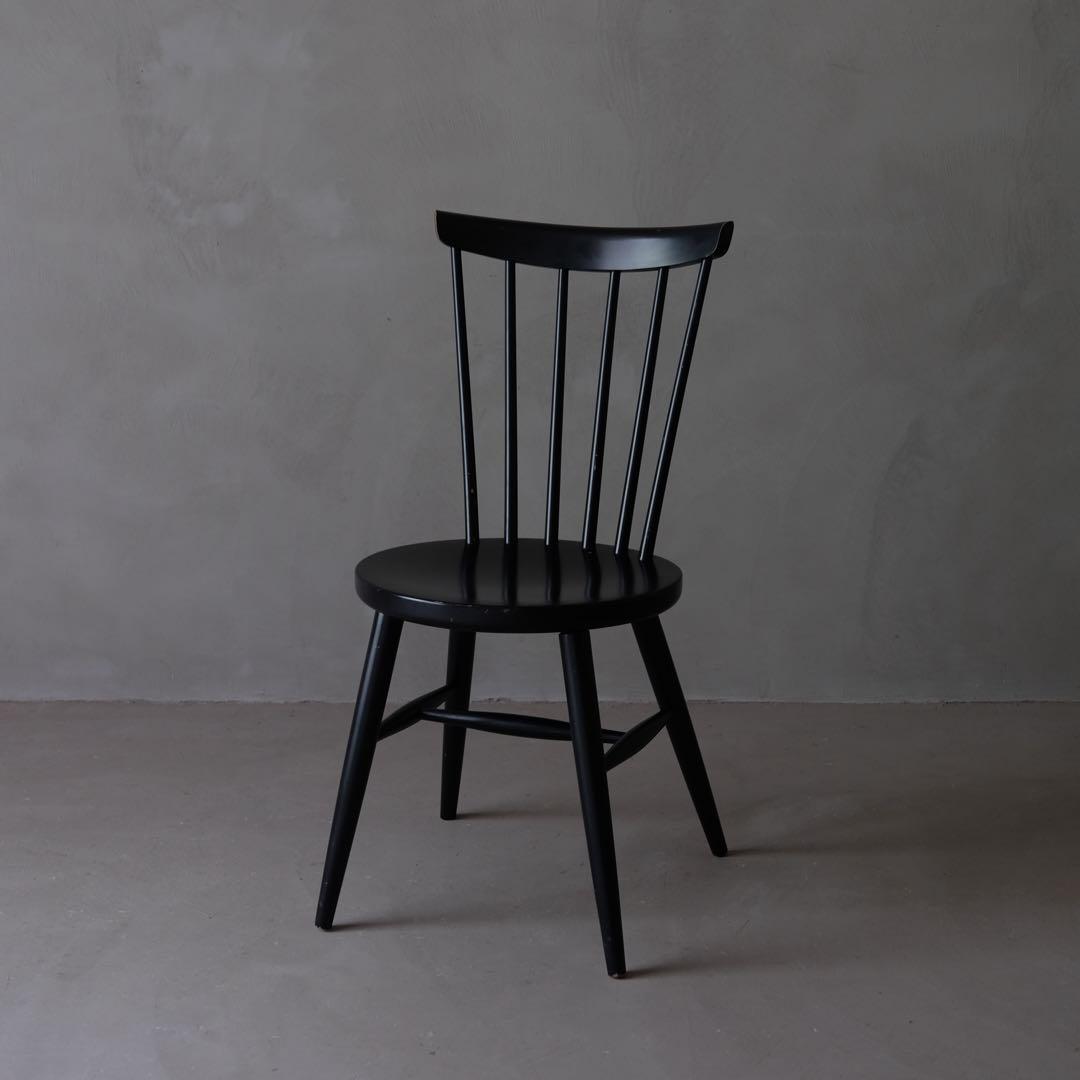 秋田木工 木製ウィンザーチェア A　ダイニングチェア 椅子 ヴィンテージ レトロ