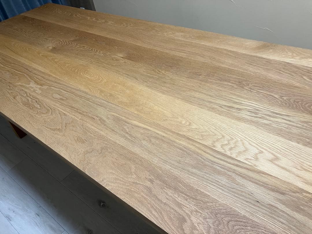 無印良品 REAL FURNITURE 無垢材ダイニングテーブル オーダー品