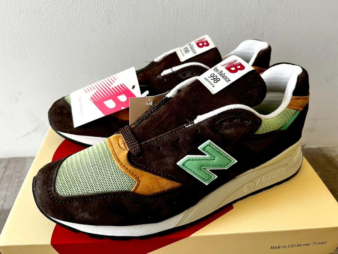 新品 正規品【ニューバランス】USA製 U998BG アメリカ製 26.5cm