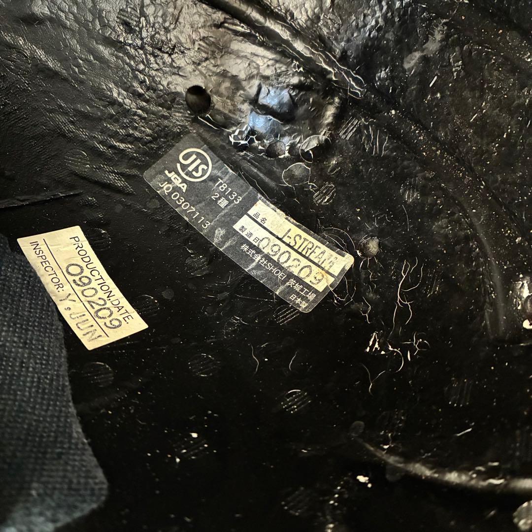 【ジャンク品扱い】SHOEI J-STREAM ジェットヘルメット XL