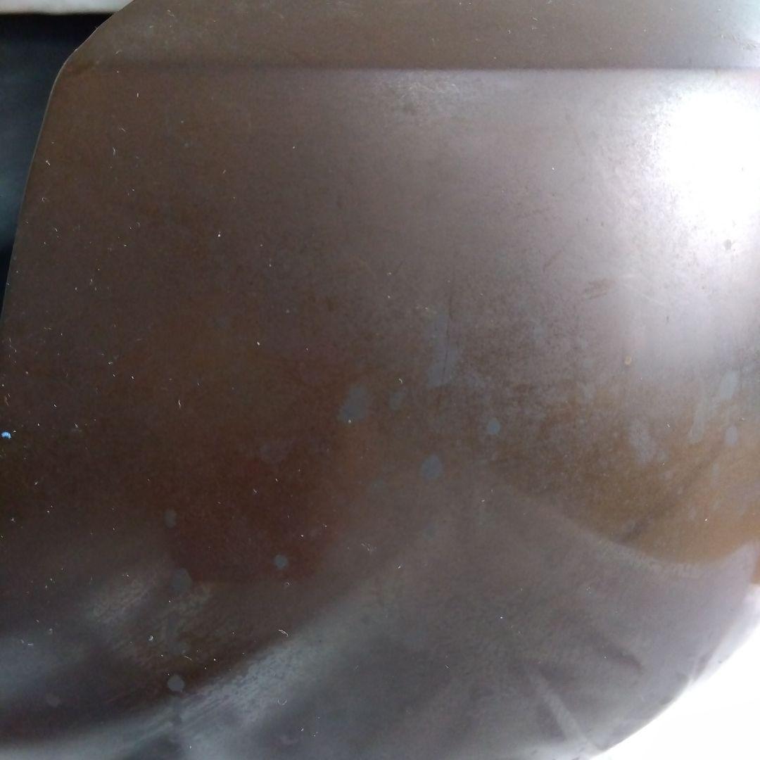 茶道具　大西風炉　風炉釜(前欠け風炉)　宗勘作　五徳　漆敷板付き　未使用