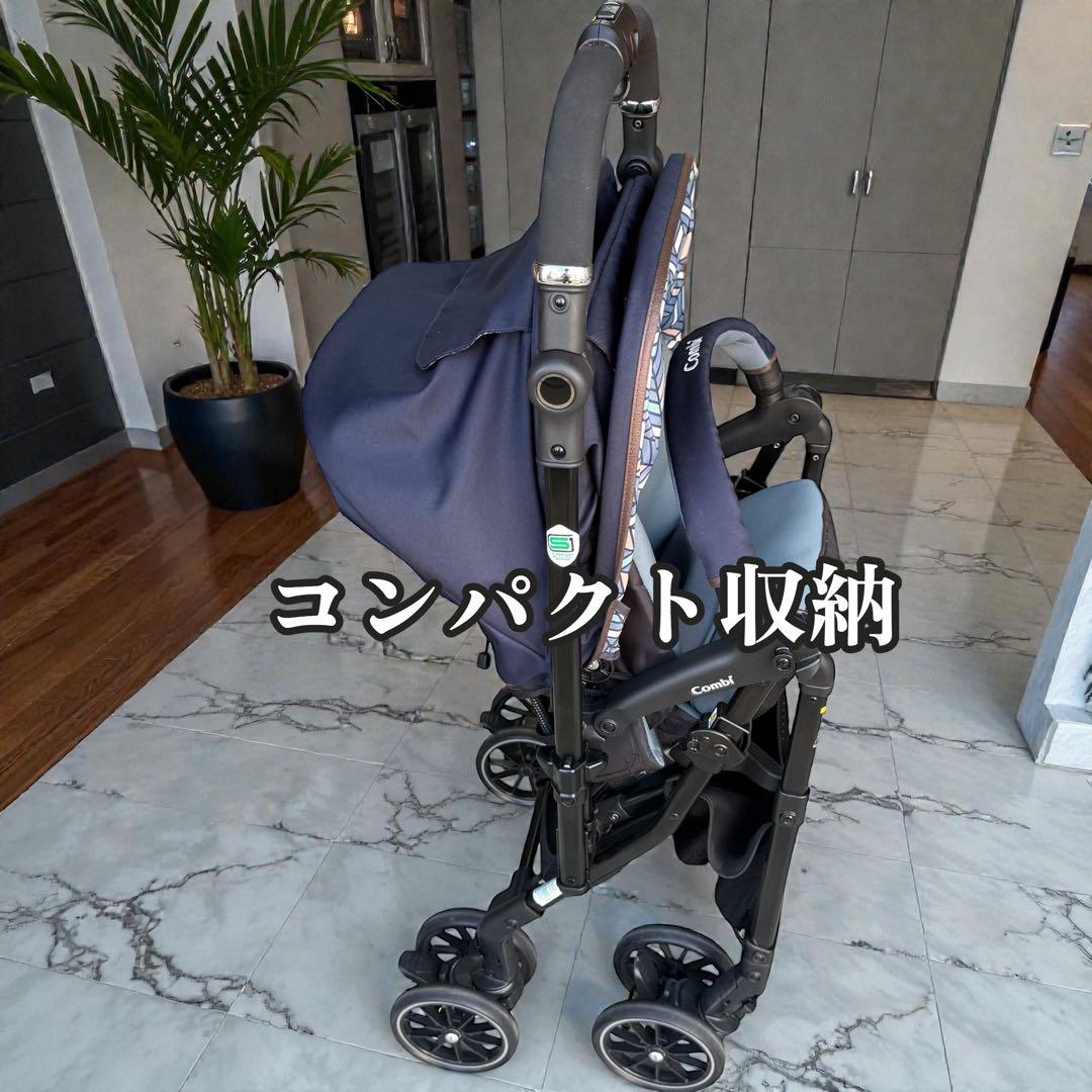 極美品】Combi スゴカルα 4キャス Compact エッグショック HT