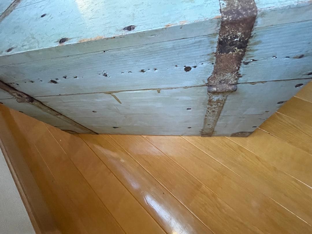 アンティーク　大型木箱