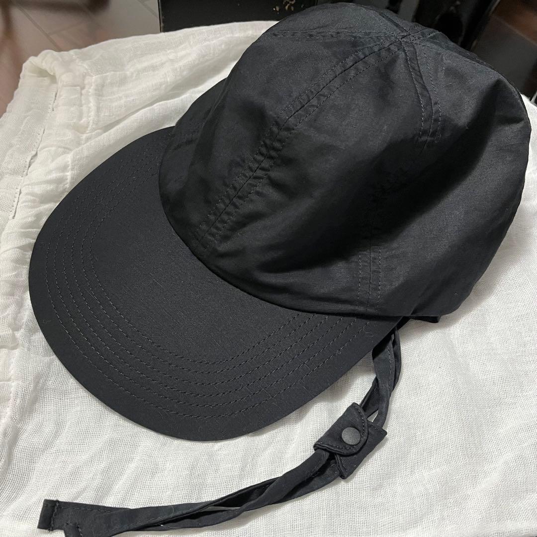 帽子 SUPIMA LINEN SILK 6PANEL CAP