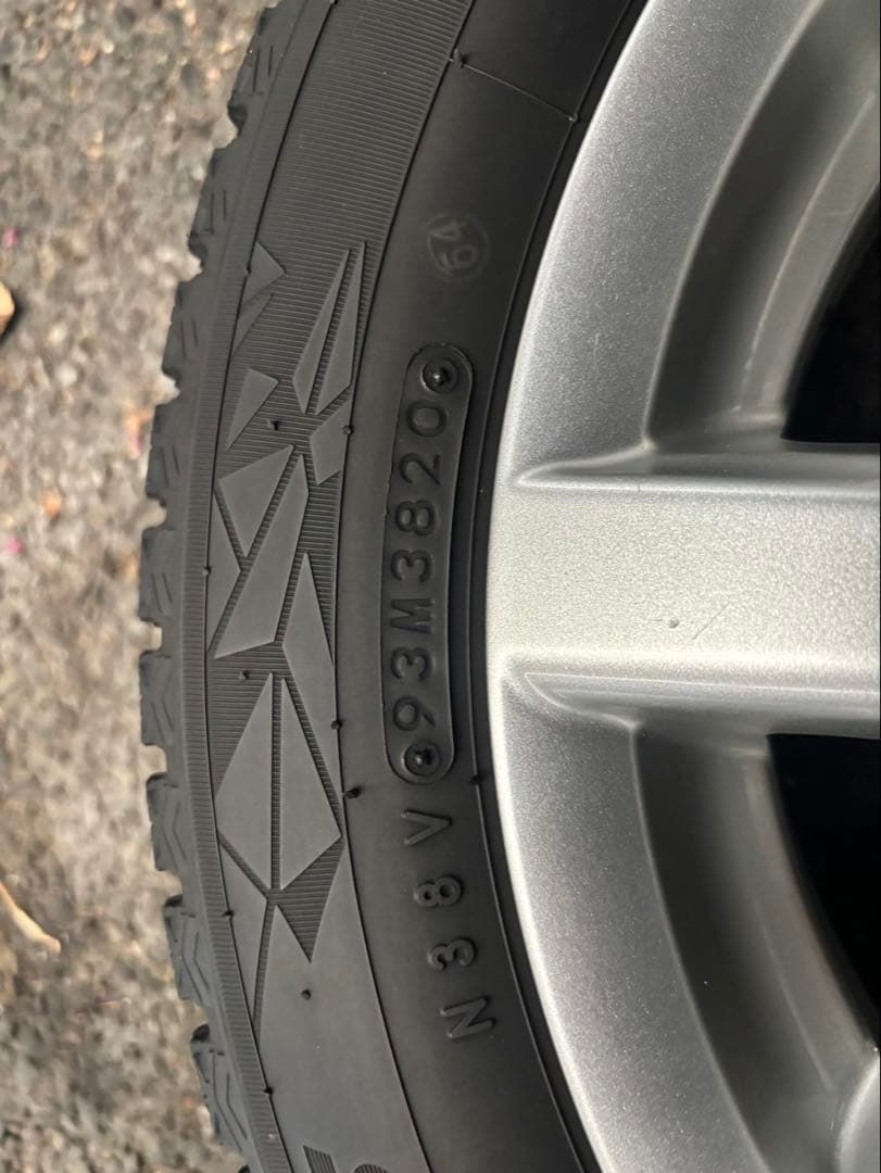 【送料込】155/65R14 トーヨースタッドレス アルミホイール付 4本セット