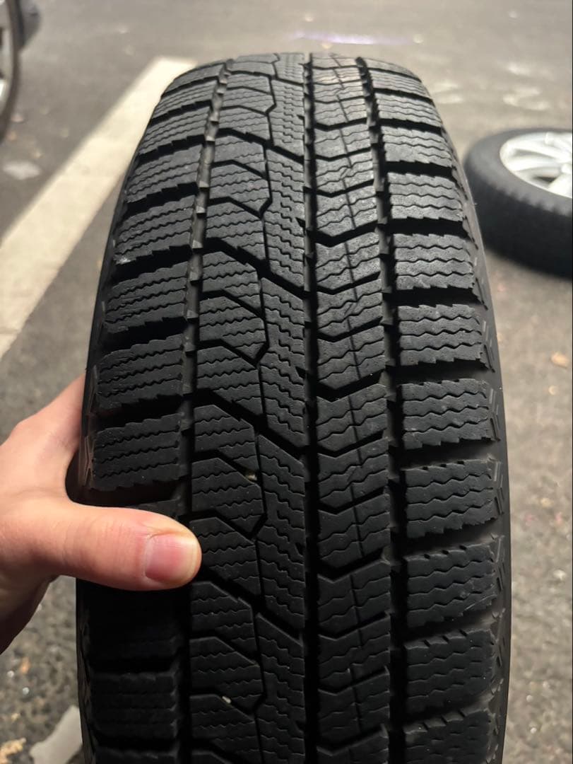 【送料込】155/65R14 トーヨースタッドレス アルミホイール付 4本セット