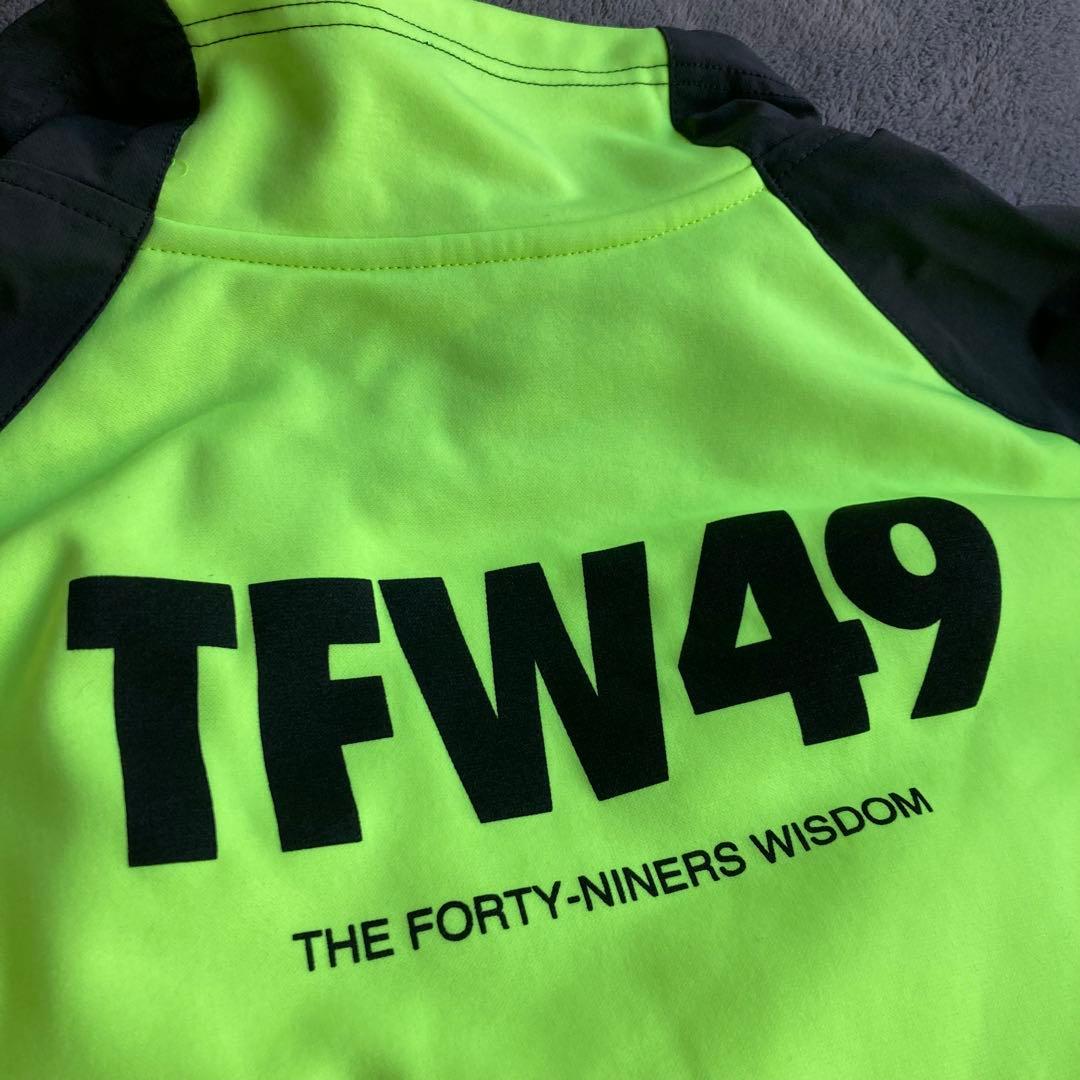 TFW49 プルオーバー　蛍光イエロー　ゴルフ　Lサイズ