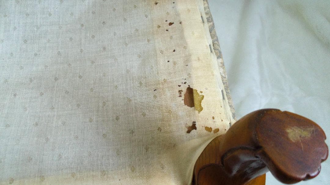 花柄オットマン 395mm