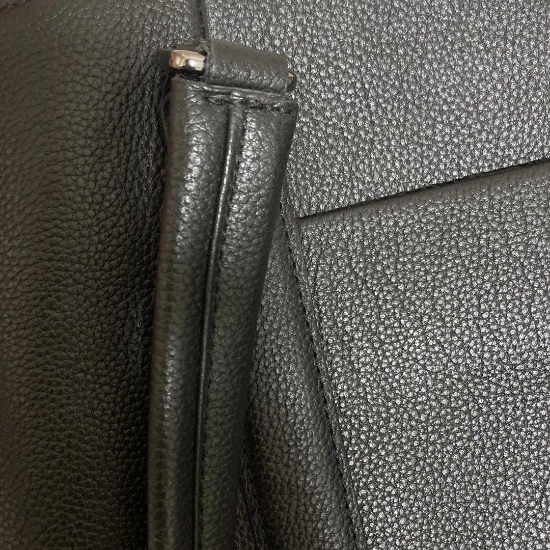 【新春セール】ブルーシンシア本革トートバッグ ブラック