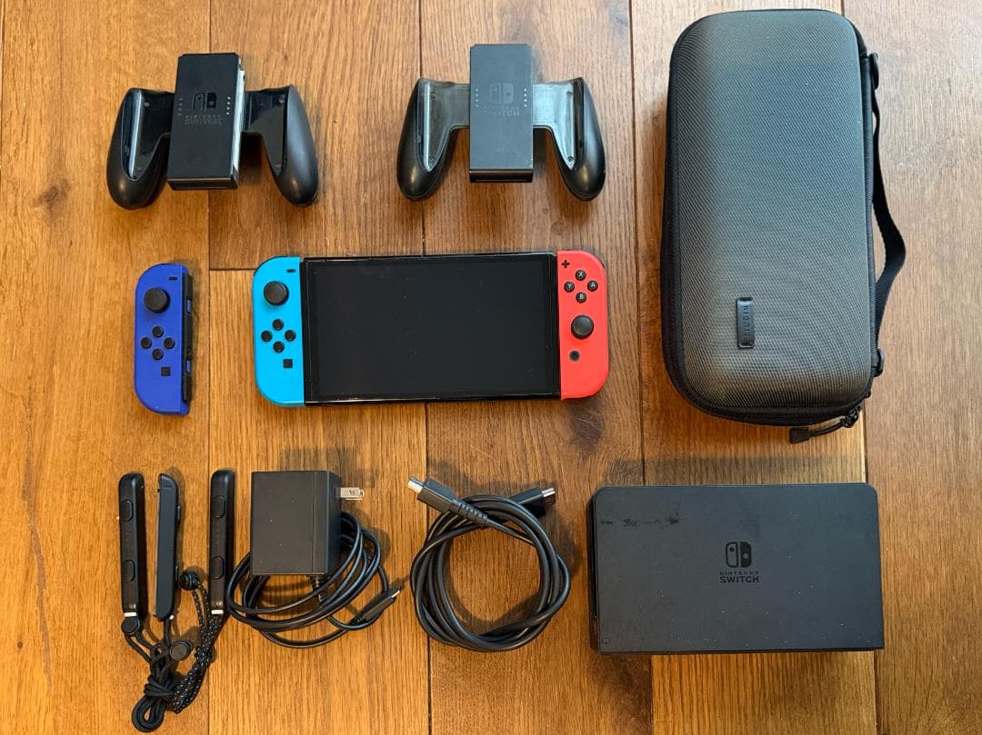 Nintendo Switch ネオンブルー/ネオンレッド 本体 +ケース