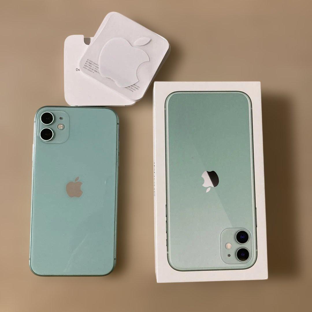 Apple iPhone 11 ミントグリーン 本体　SIMフリー
