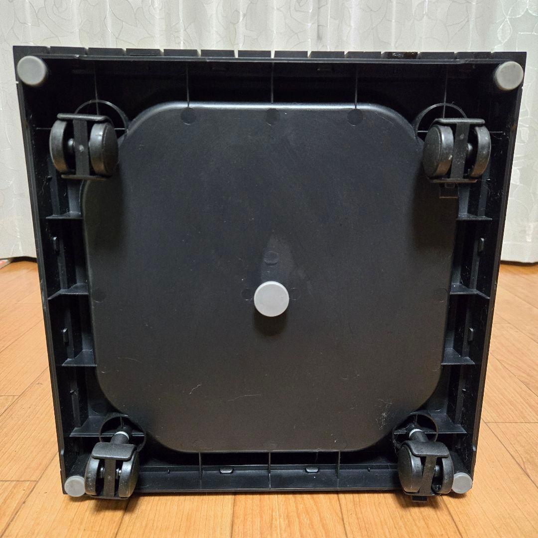 【ジャンク】 ZitA SQUARE ジータ スクエア ゴミ箱 ブラック