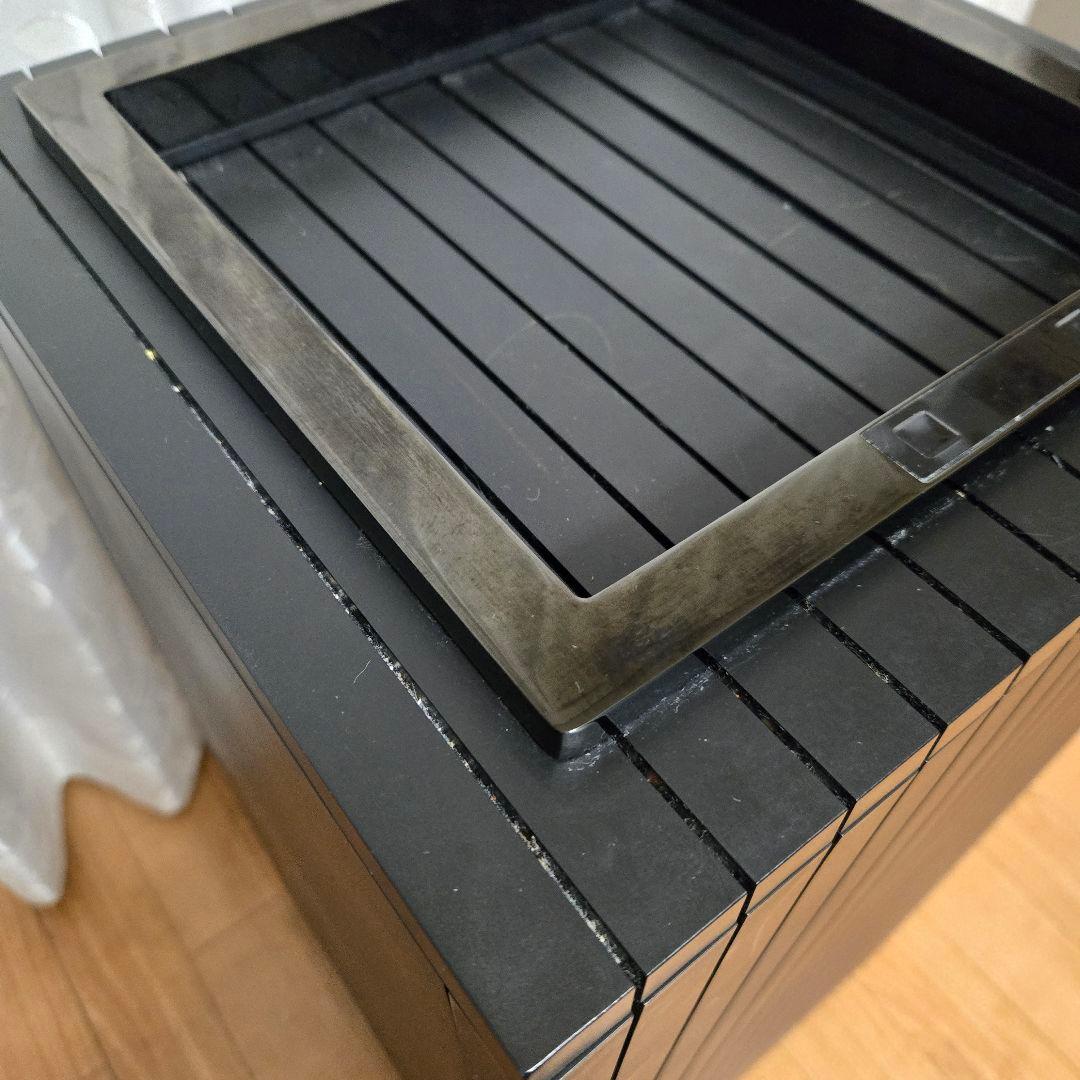 【ジャンク】 ZitA SQUARE ジータ スクエア ゴミ箱 ブラック