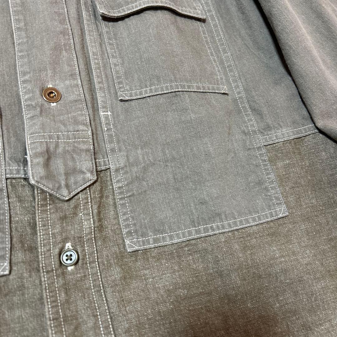 1*延様 NIGEL CABOURN UTILITY SHIRT TYPE2 5