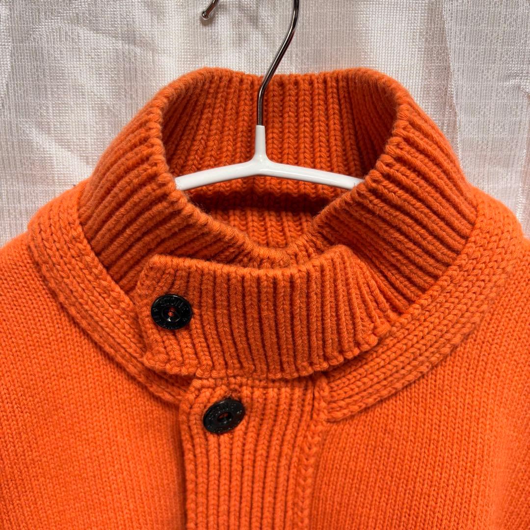 ストーンアイランド ニットカーディガン セーター オレンジ S 正規品