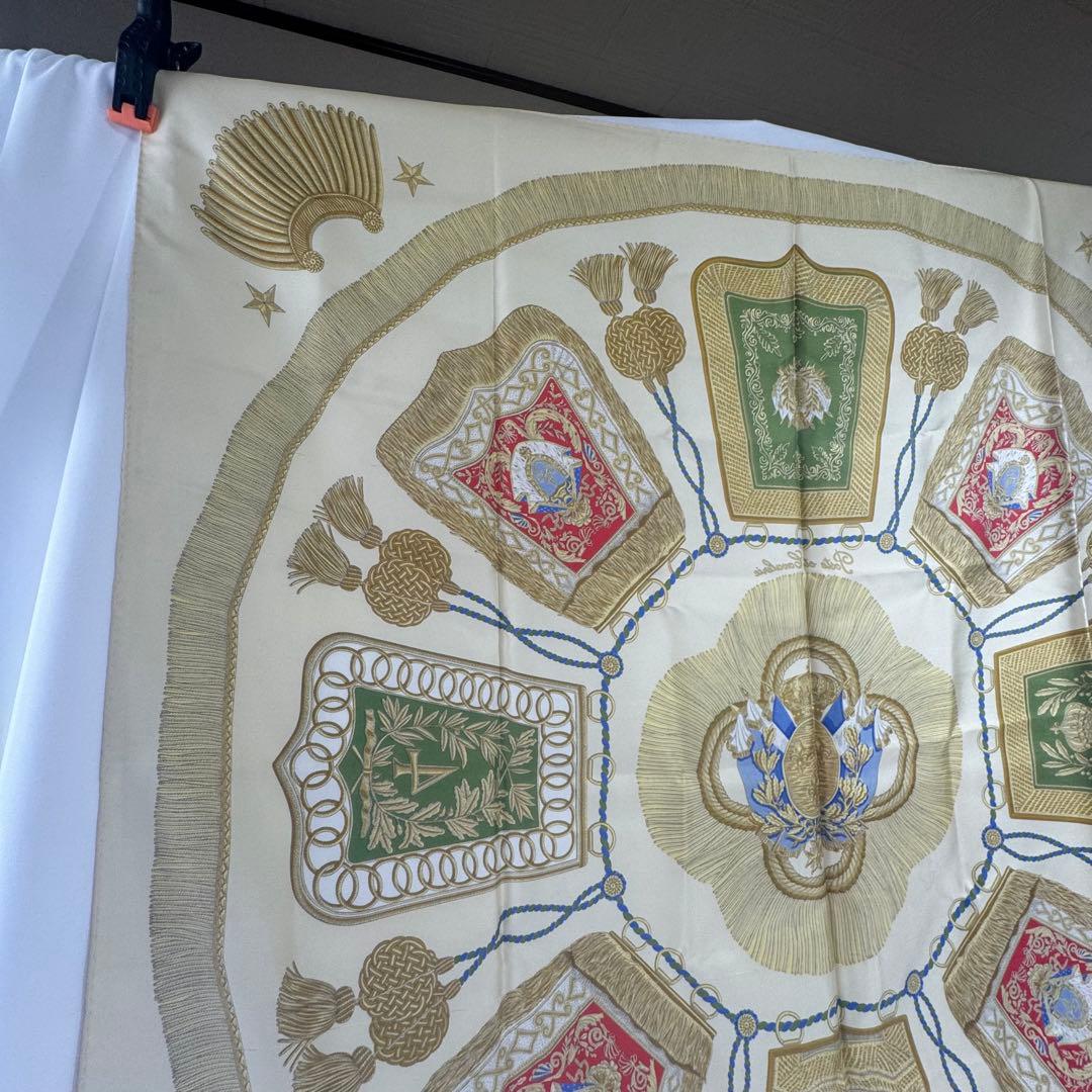 そ*ら様 HERMES カレ90 ポストエカヴァルリー スカーフ