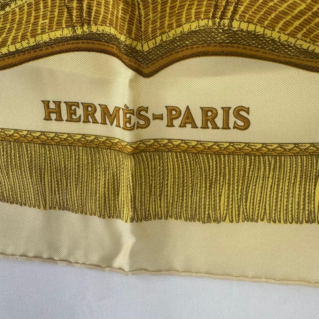 そ*ら様 HERMES カレ90 ポストエカヴァルリー スカーフ